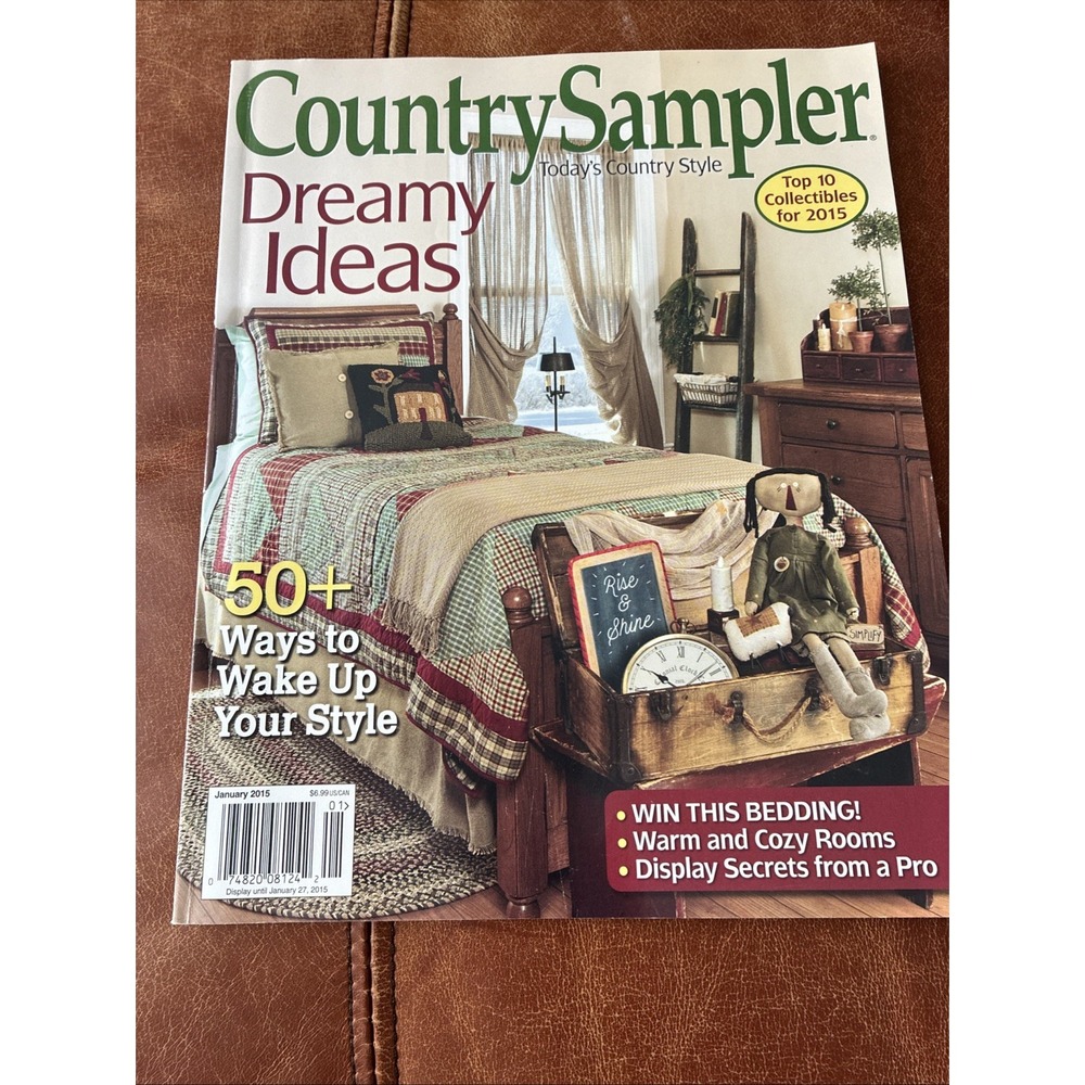 Country Sampler Magazine Lot 4 Issues Read For Dates-Decorating Ideas Home Decor - Picture 14 of 16